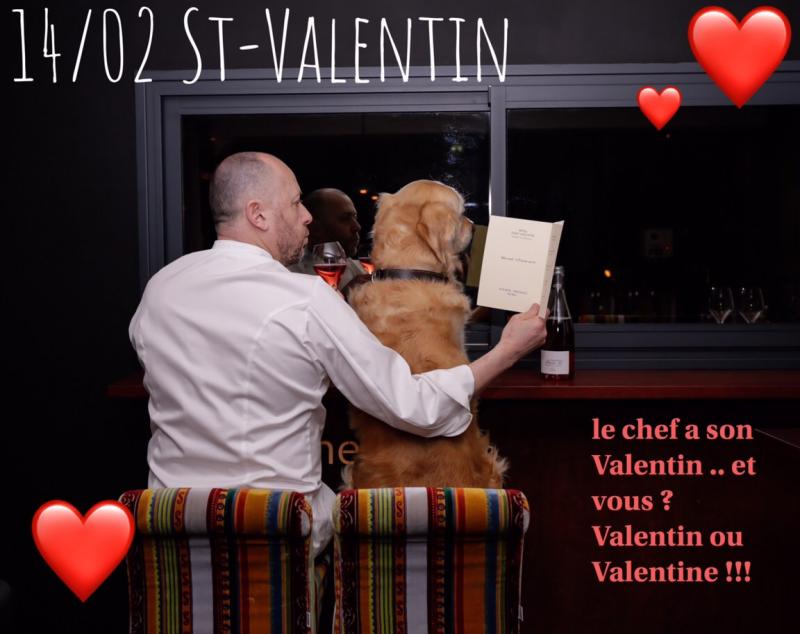 Menu St Valentin