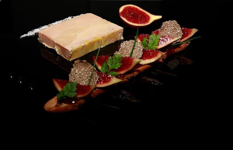 Foie gras de canard à la fleur de sel